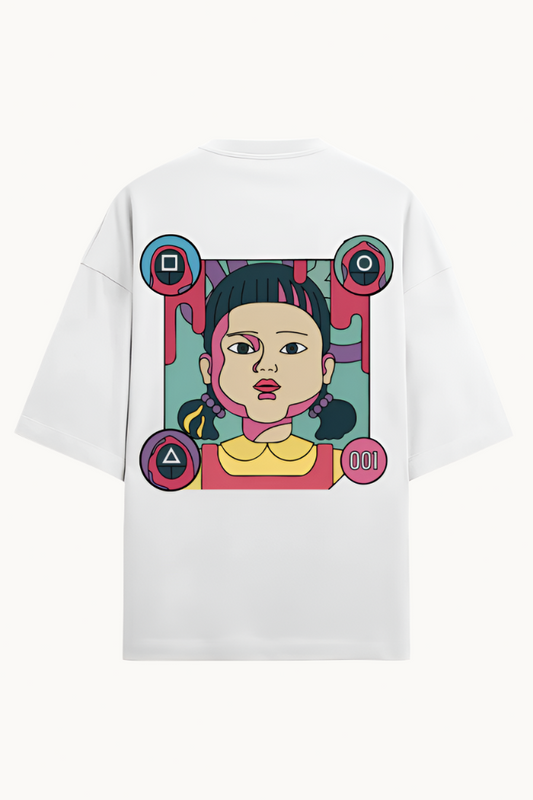 Red Light;Green Light Doll Baggy Tshirt