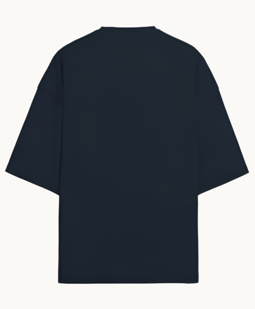 Solids : Midnight Blue Baggy T-Shirt